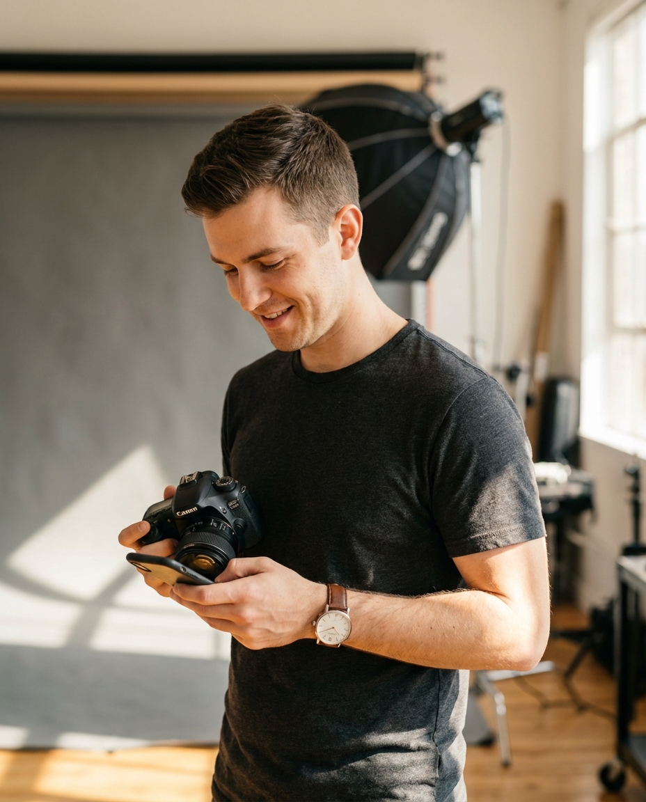 Photographer creator page preview